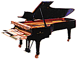 billede af piano
